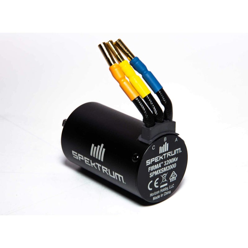 Spektrum Firma 3200Kv 4-Pole BL Motor  3660  SPMXSM2000  Black - Image 4